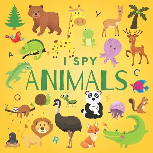 I Spy Animals book cover