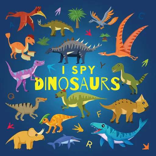 I Spy Dinosaurs book cover