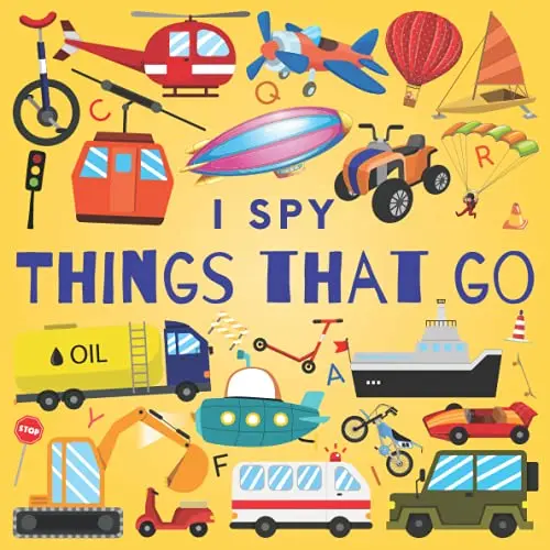 I Spy Things That Go book cover
